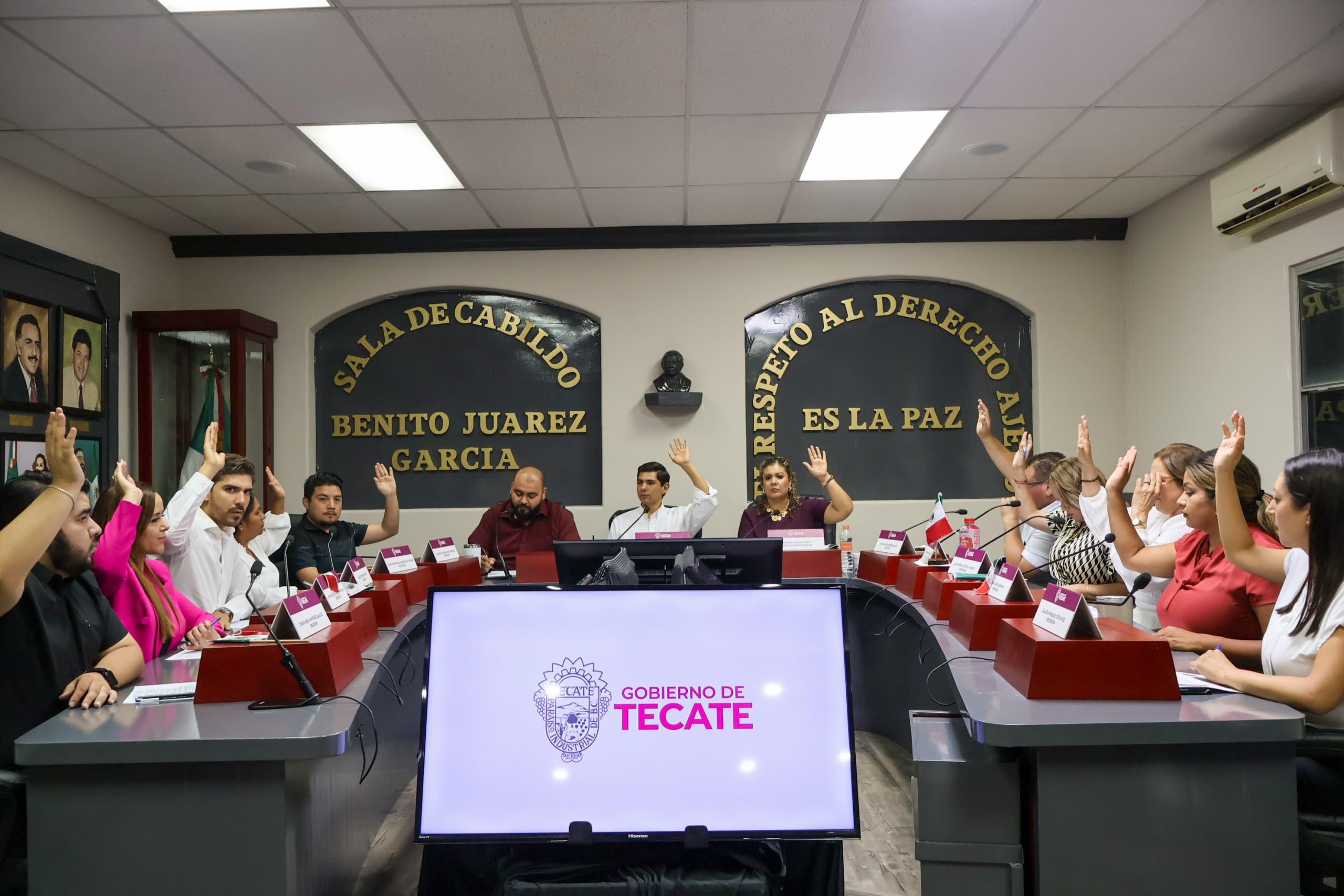 Cabildo de Tecate aprueba reformas y acuerdos en beneficio de la ciudadanía.