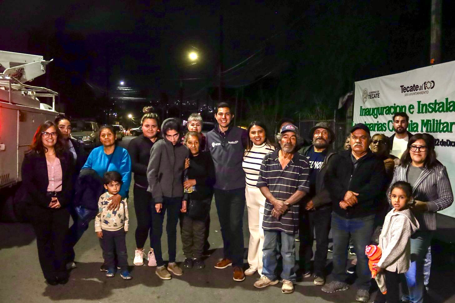 Gobierno de Tecate inicia la instalación de 100 luminarias para fortalecer seguridad en las colonias